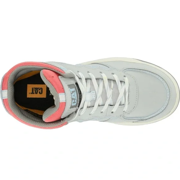 Caterpillar Women's Composite Safety Toe Hightop Sneakers - Gray and Pink - Picture 2 of 8